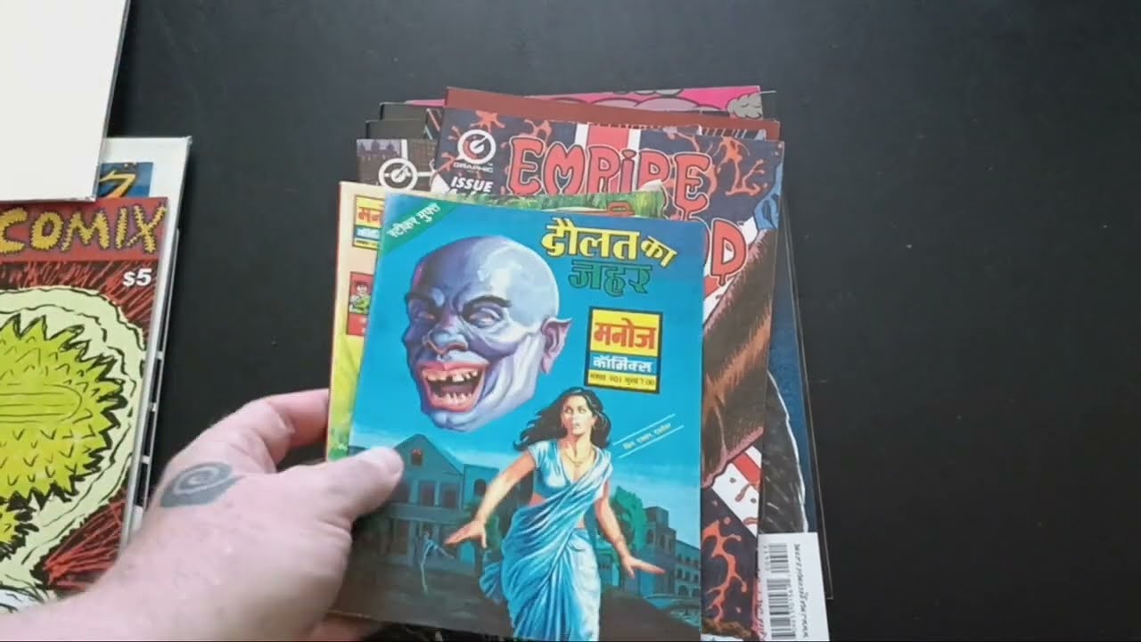 Stack of Independent & Underground Comix from Around the world~  Part 1.