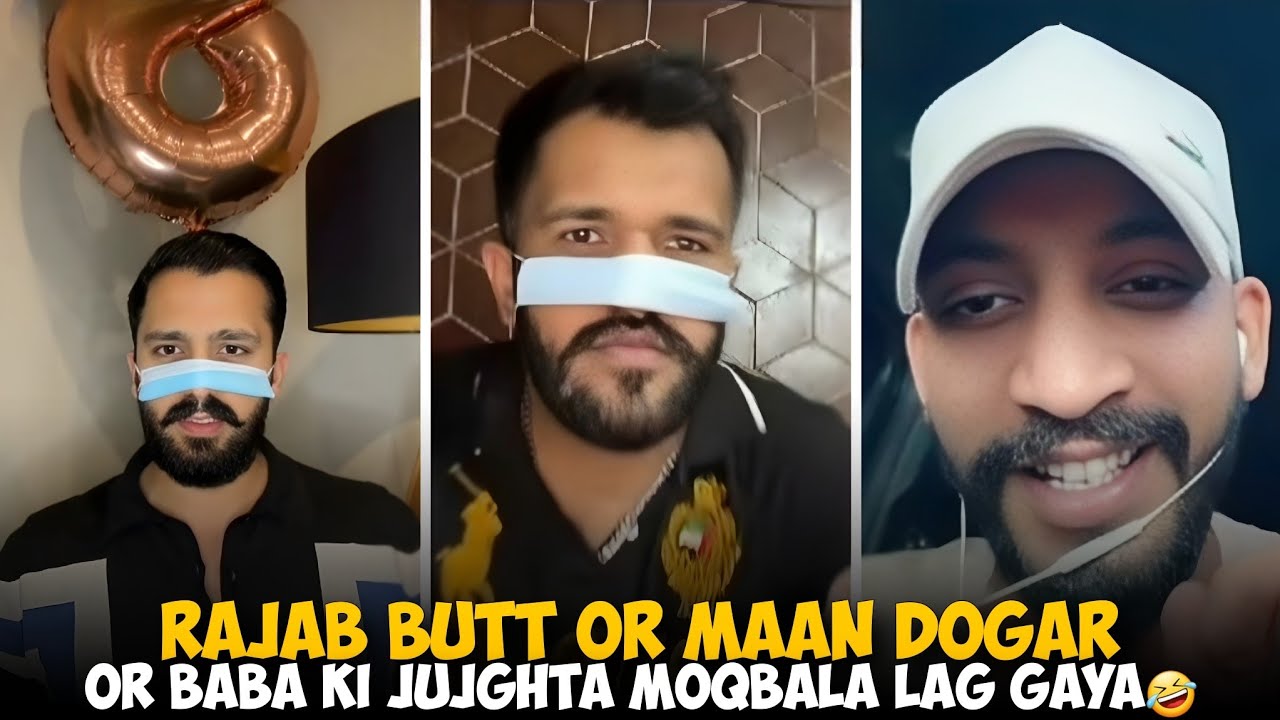 Rajab Butt Or Maan Dogar Or Baba Ka Jujghta Moqala Lag Gaya | Rajab Family Live