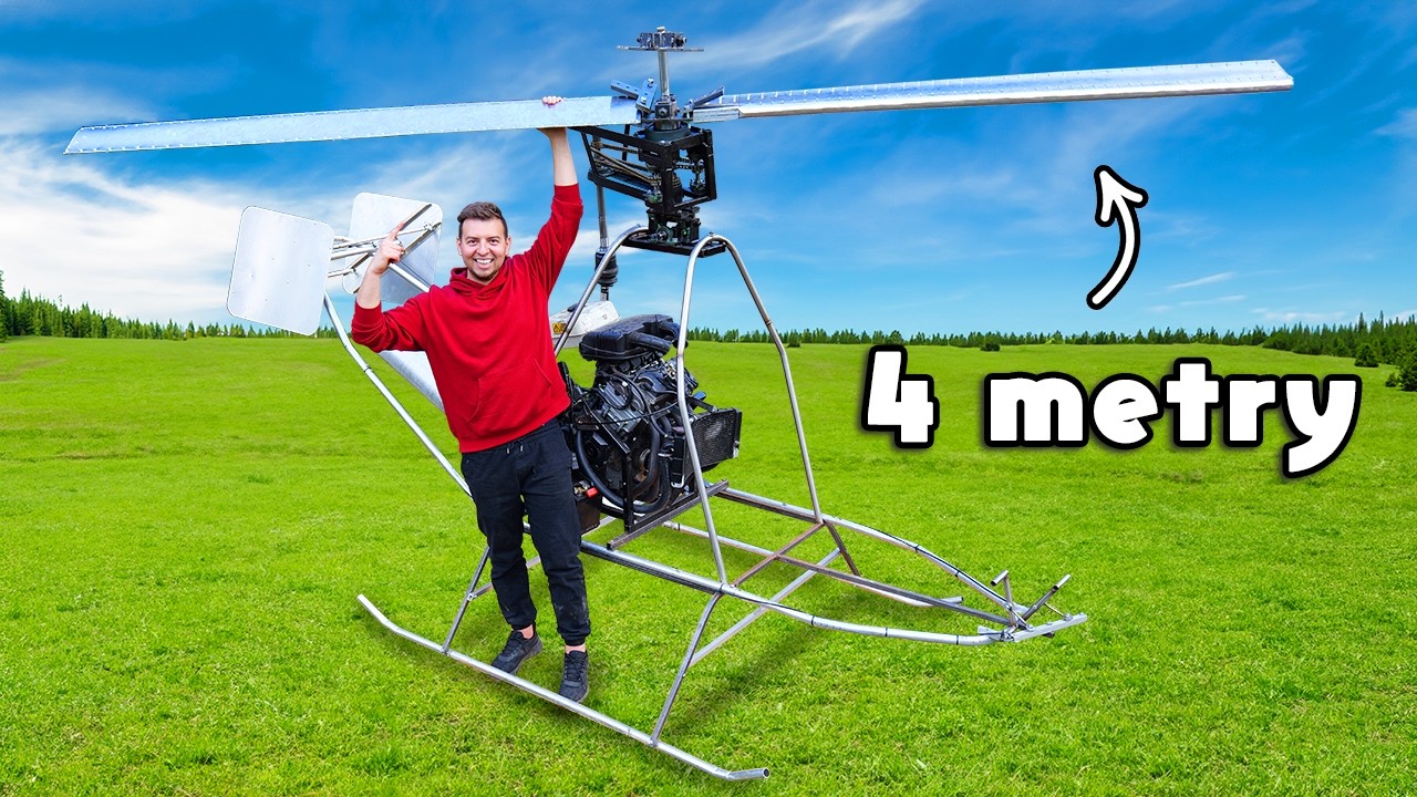 CZY TE ŚMIGŁA NAS UNIOSĄ?! BUDOWA HELIKOPTERA Odc. 5