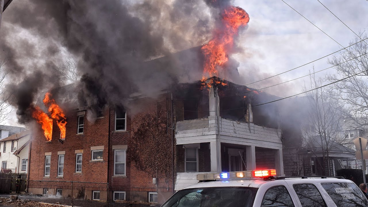 Clifton Fire Department 3rd Alarm House Fire Lexington Ave 2-20-20