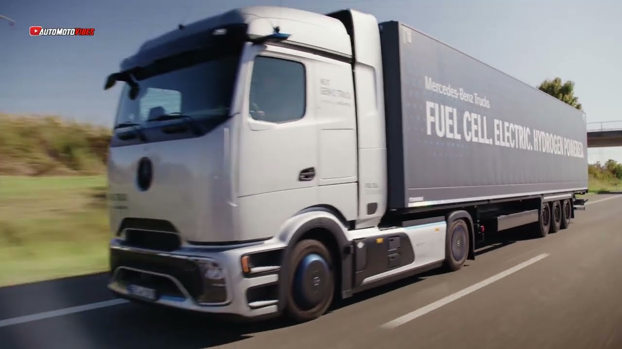 NEW 2026 Mercedes-Benz Actros NextGenH2 Truck! World Premiere