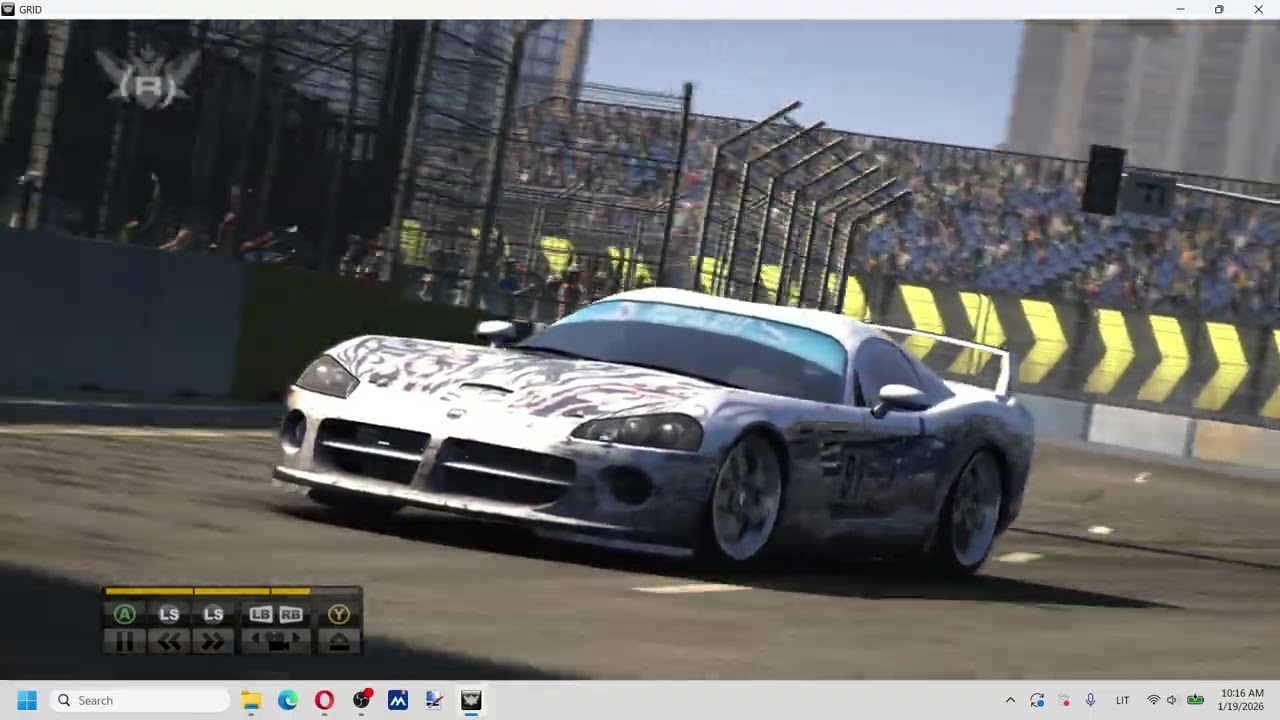 Race Driver GRID Best Replays 208 Long Beach SC DODGE VIPER SRT10 #0 Titas Kovaliovas