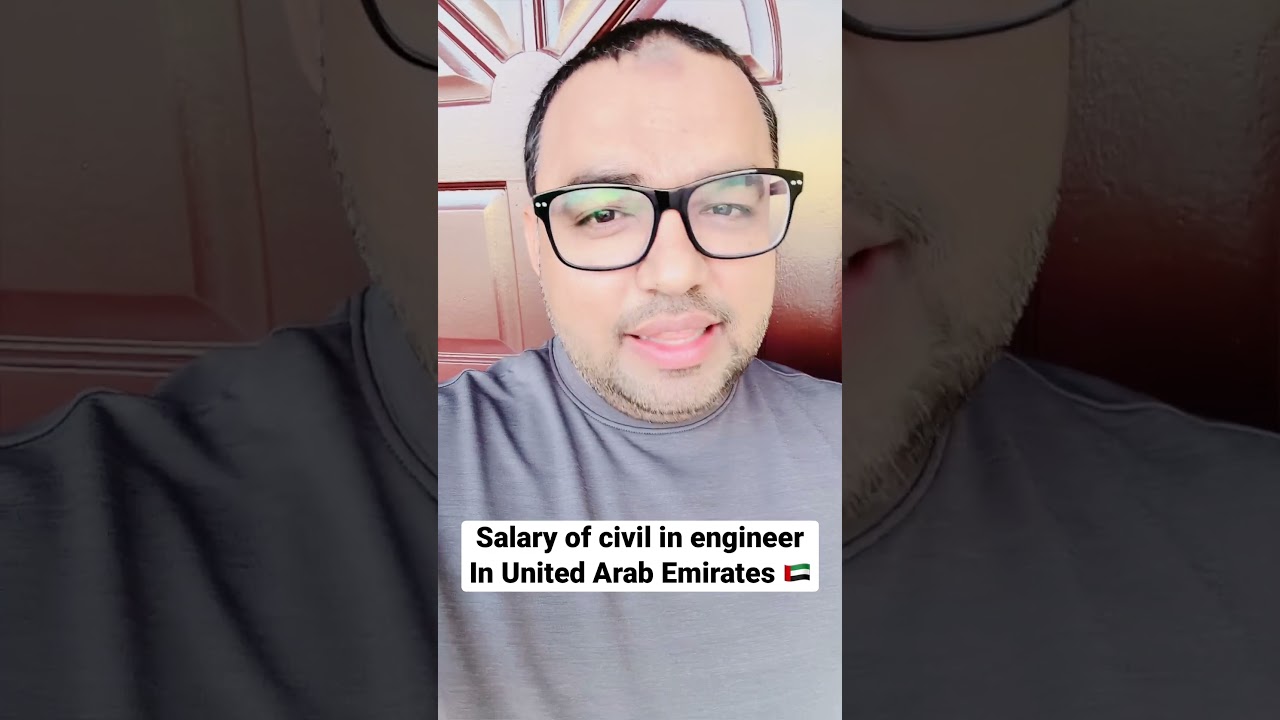 Salary of civil engineer in UAE 🇦🇪 #uae