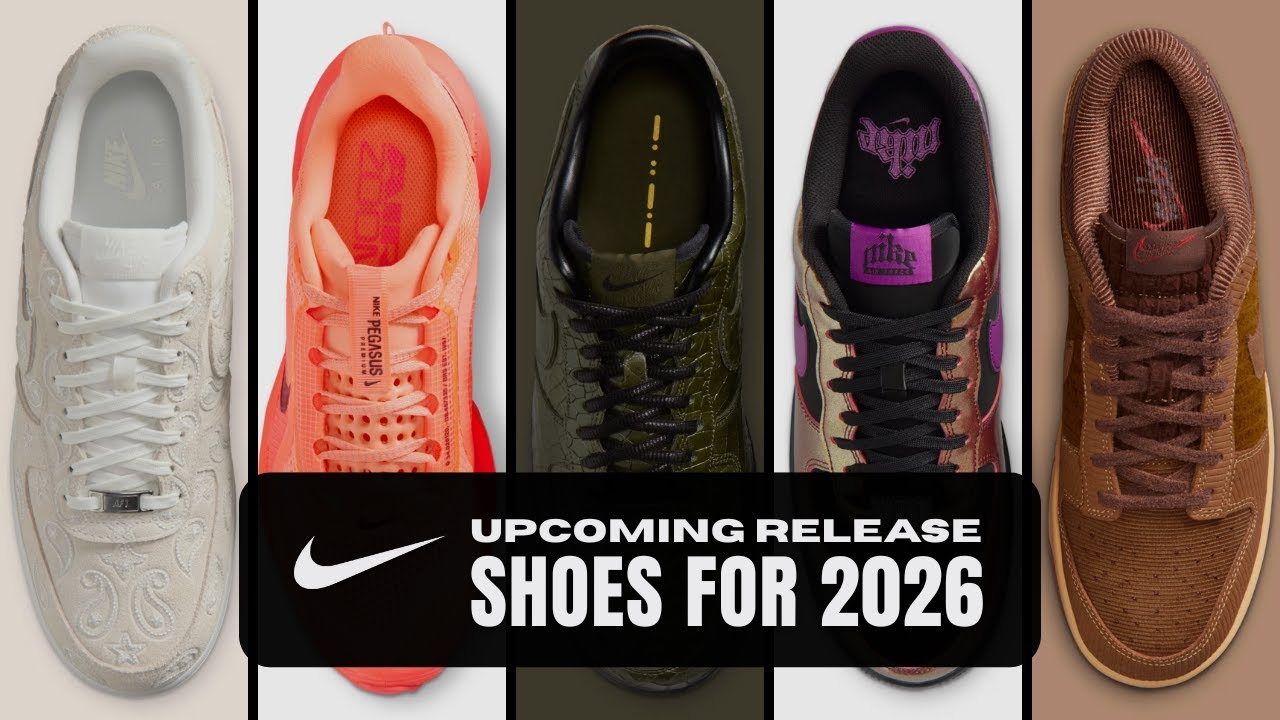 NIKE UPCOMING RELEASES To Kickstart 2026🔥