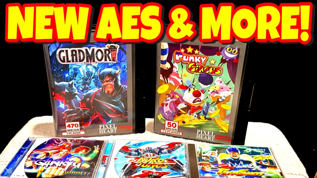 New Neo Geo AES Games & More! From Pixelheart