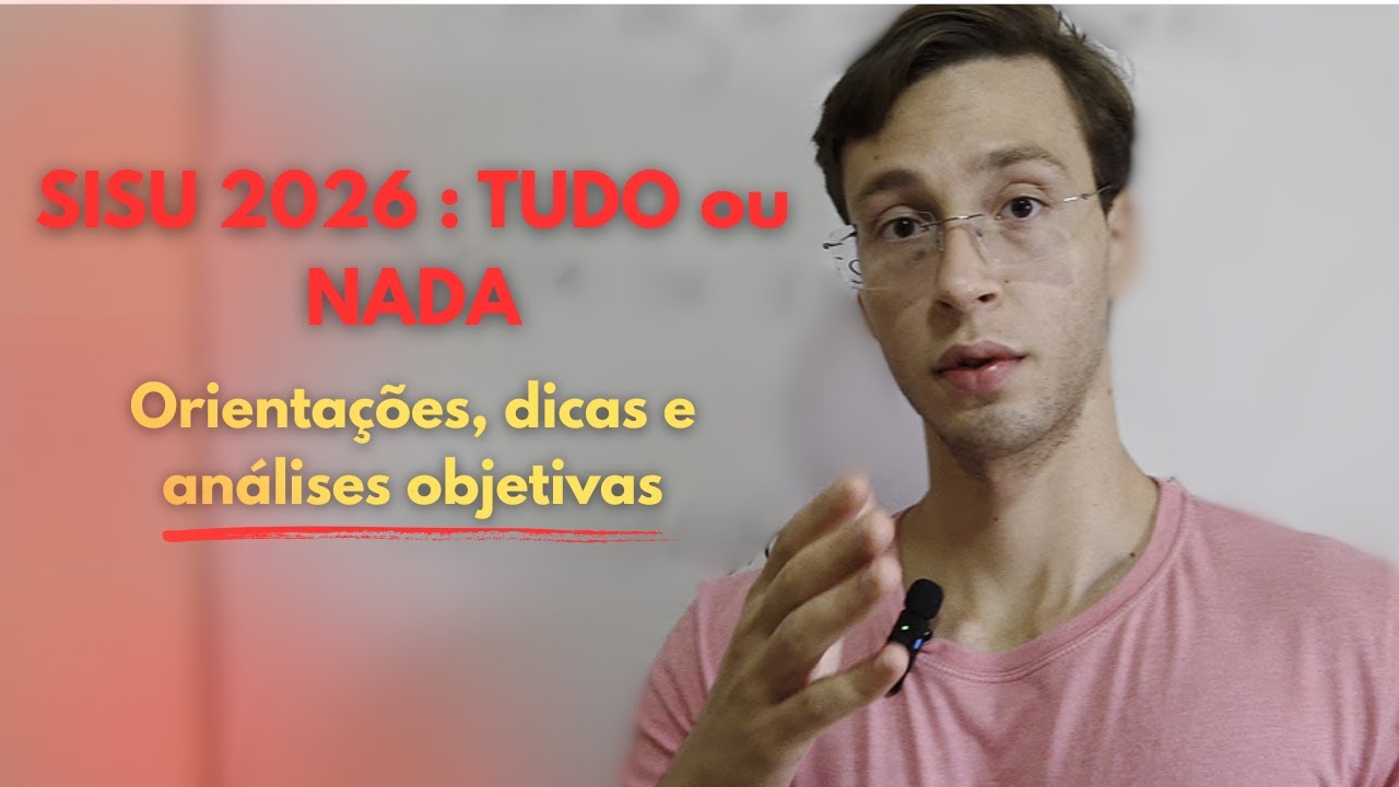 SISU 2026 : Bizarro.  Saiba o que fazer