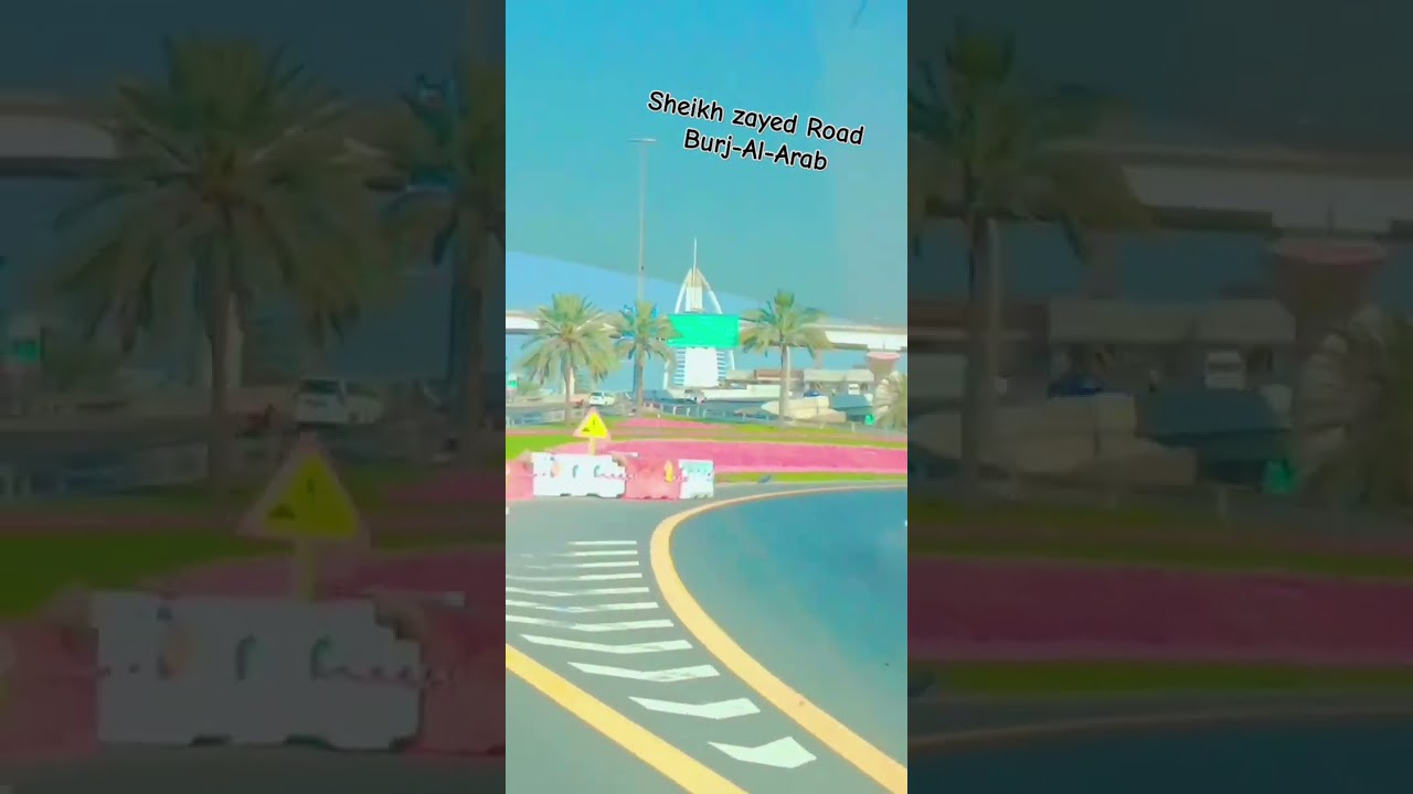 Burj Al Arab//sheikh Mohammed bin Zayed Road 🛣️ 