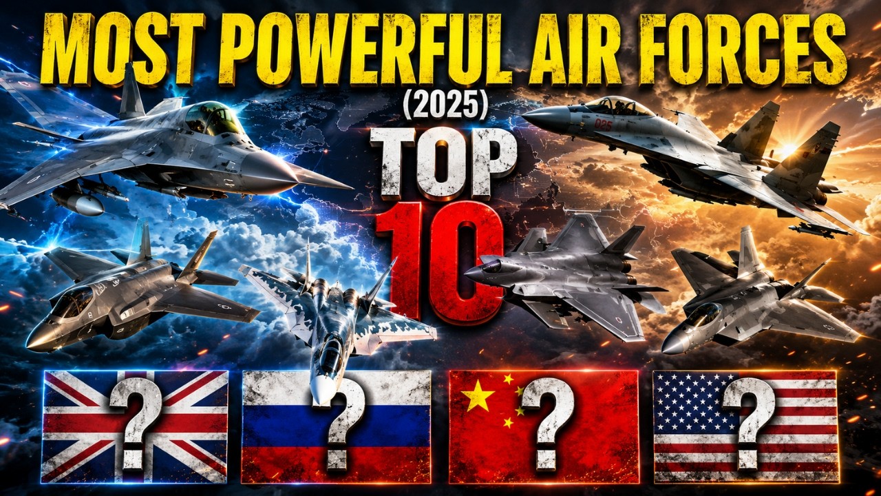 Top 10 Air Forces in the World (2025 Edition)
