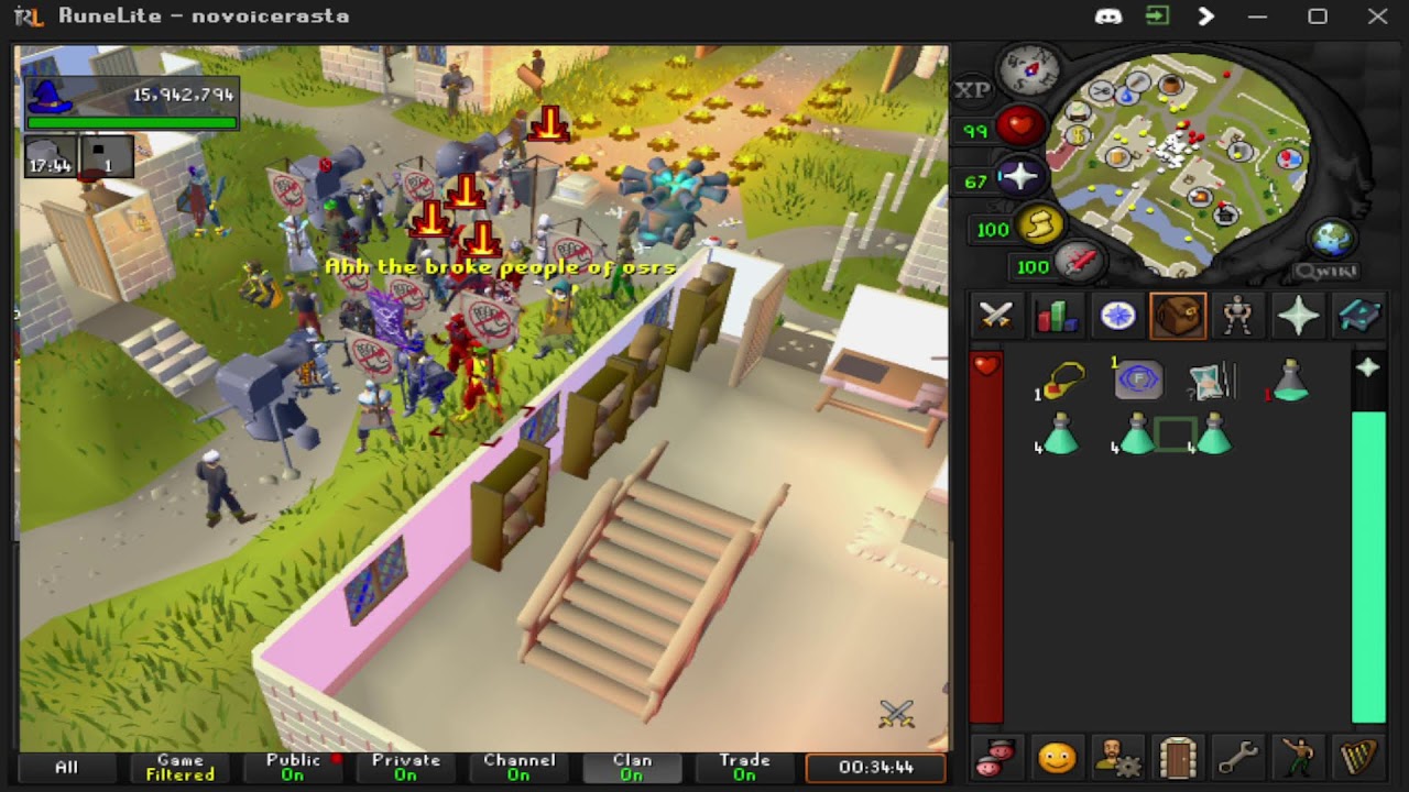 OSRS BOND  PROTEST