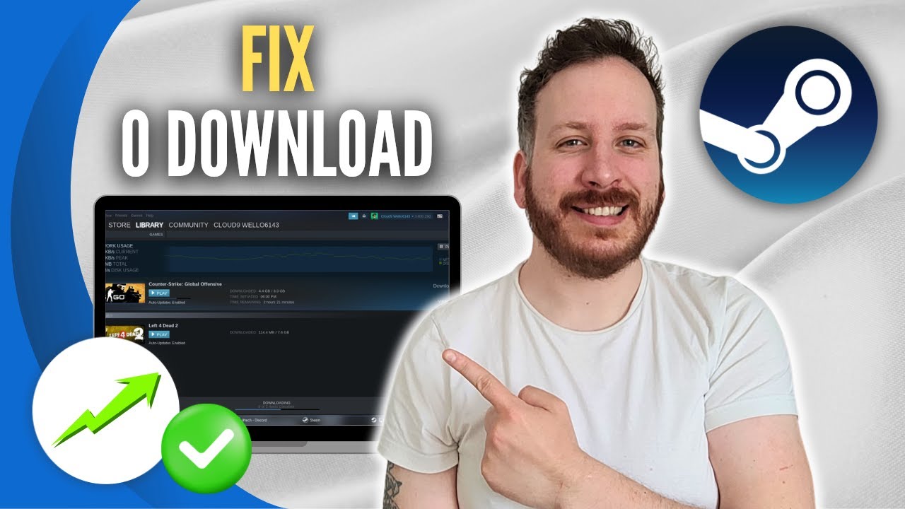 How To Fix Steam Download Speed Drops To 0 Fix