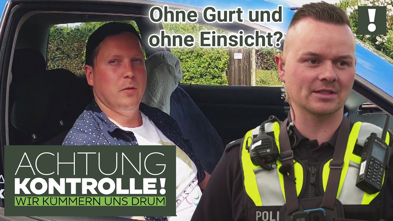 Glauben statt SICHERHEITSGURT? Beifahrer unbelehrbar? | Achtung Kontrolle