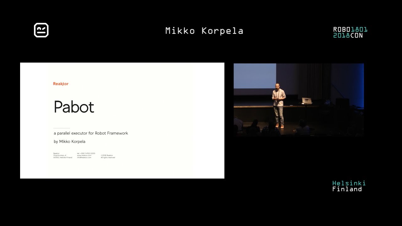 RoboCon 2018 — Параллельное выполнение тестов с помощью Pabot