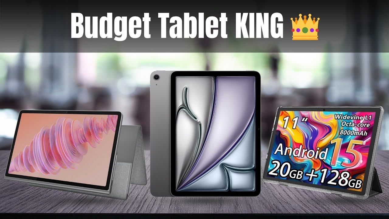 Top 5 Best Tablets 2026 (Tested & Reviewed) | Budget, Premium, iPad Air & Samsung!