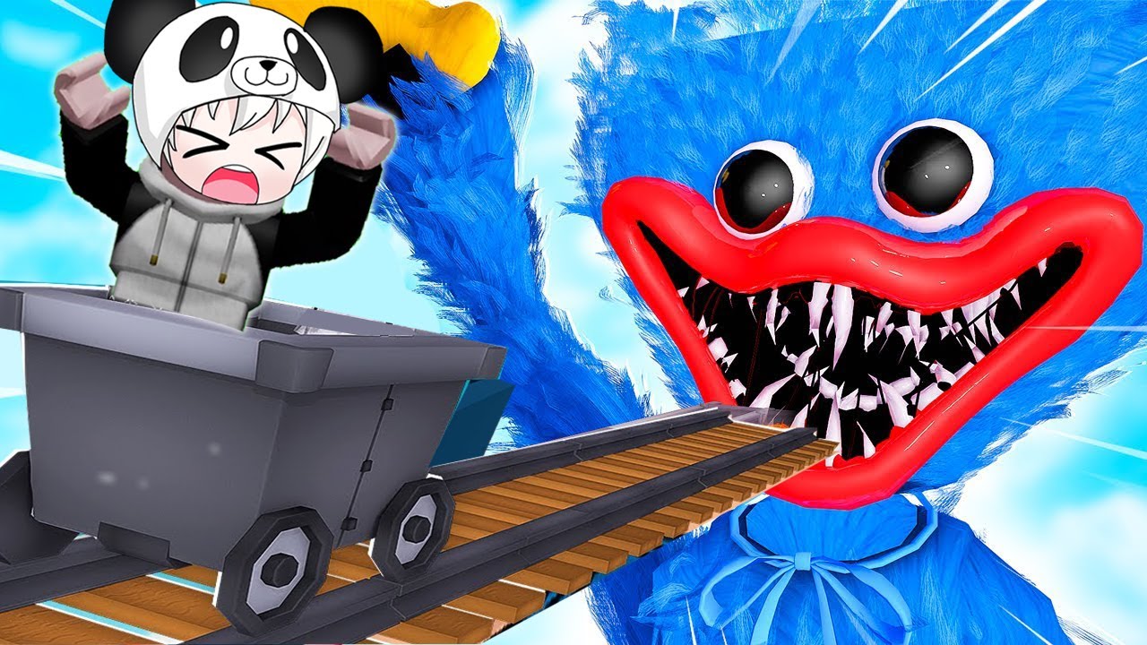 로블록스] 카트타고 허기워기 입속으로 들어간다~!! cart ride into huggy wuggy [꿈토이 꿀잼 모바일게임]