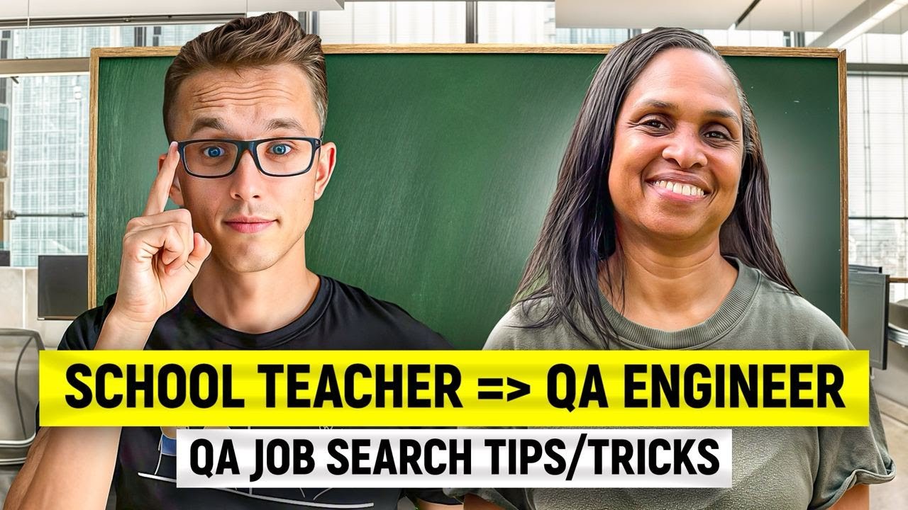 40+ From Teacher to QA Engineer - Tech career change after 40