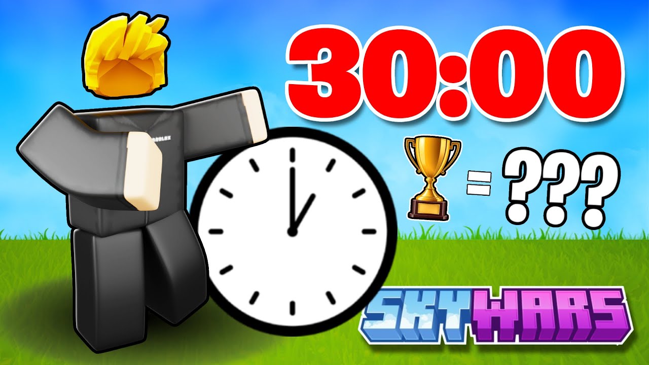 I Played Roblox SkyWars for 30 Minutes… This Happened (FAIL)