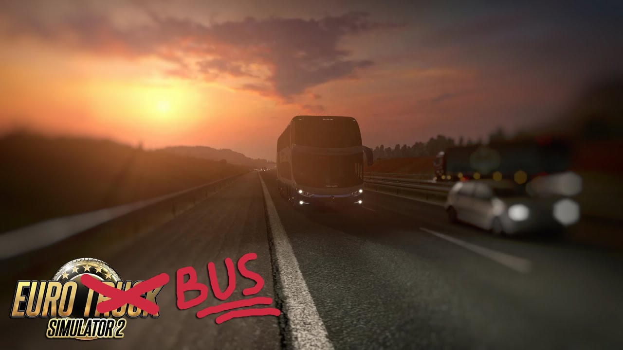 EAA Bus Mod - Euro Truck Simulator 2 - Gameplay