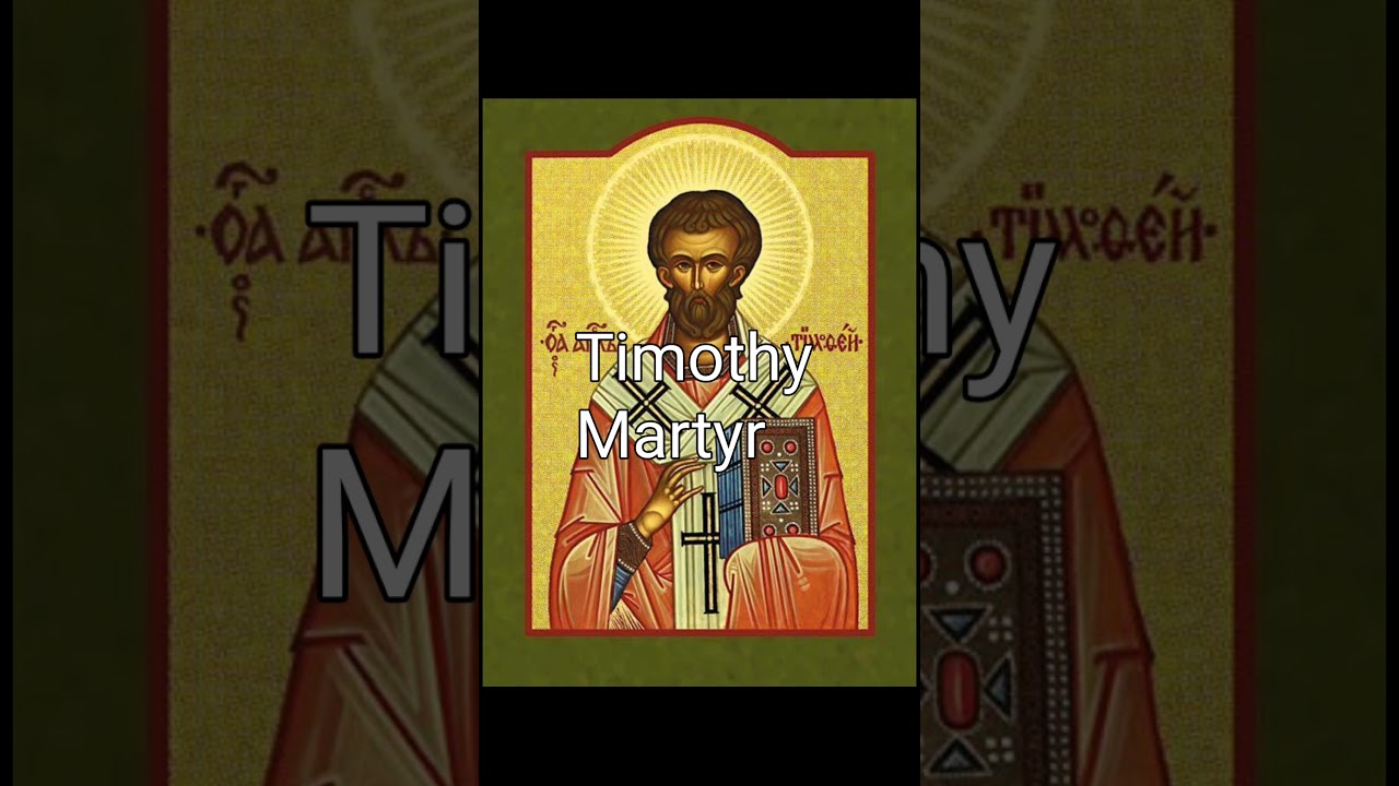 How Timothy the Disciple was Killed 