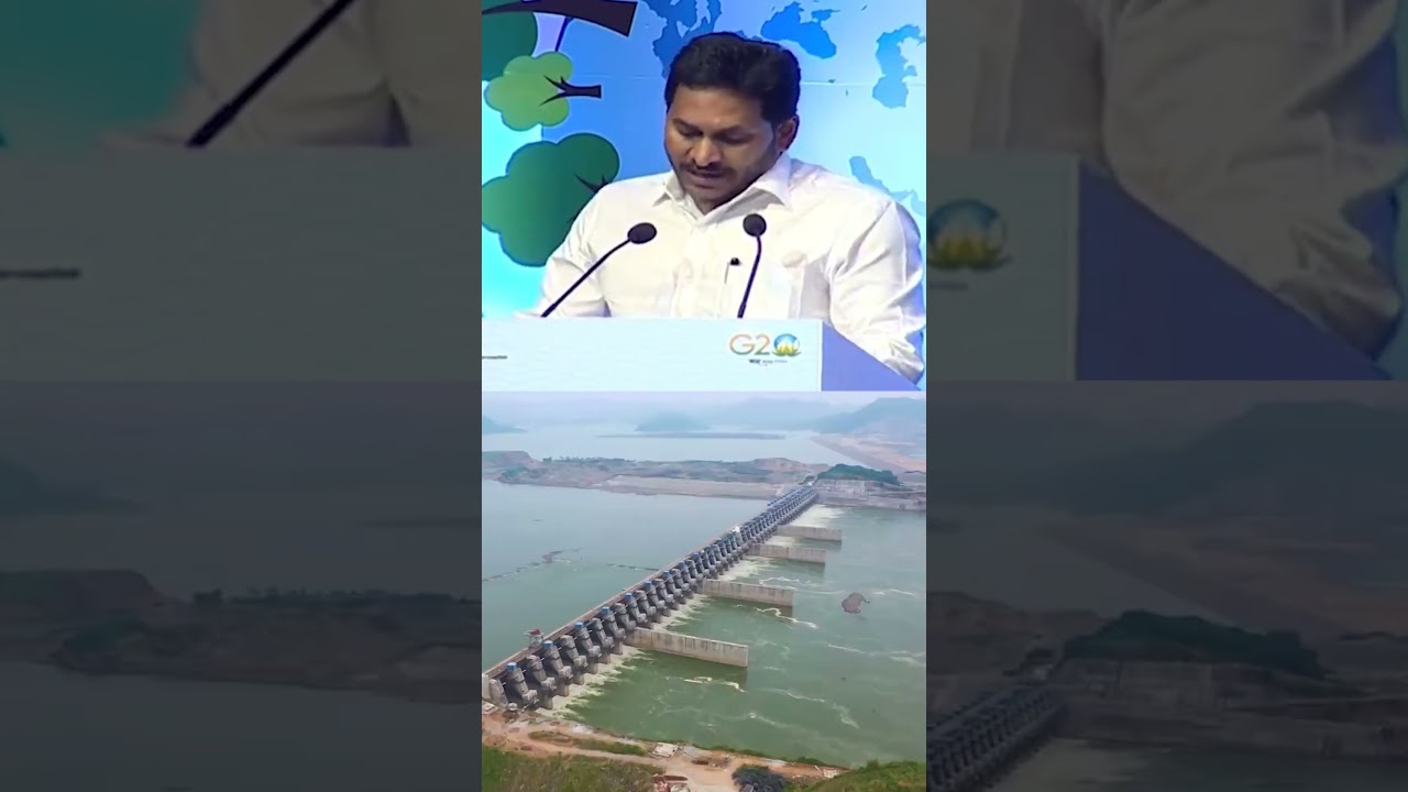 CM Jagan on Sustainable Agricultural Water Management | ICID | #shorts