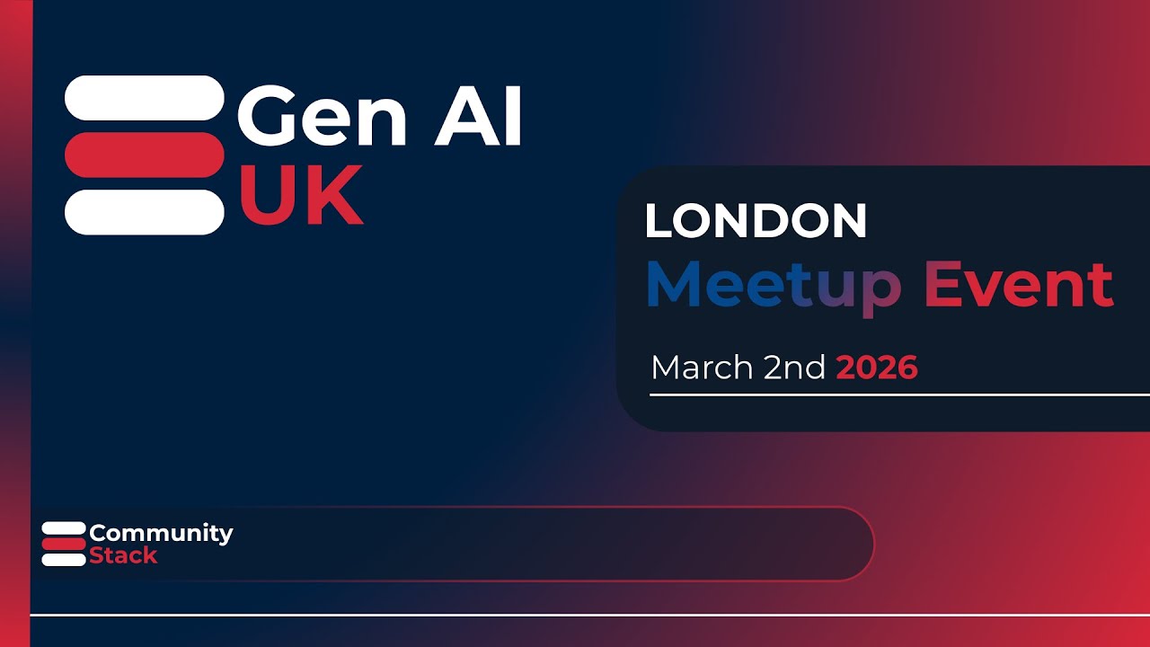 GenAI UK #17 - Agentic AI |  Doubleword and OpenOps 📱
