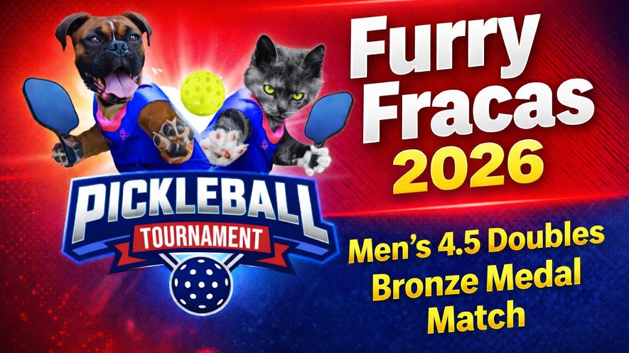 Furry Fracas 2026 | Men’s 4.5 Doubles Bronze Medal Match