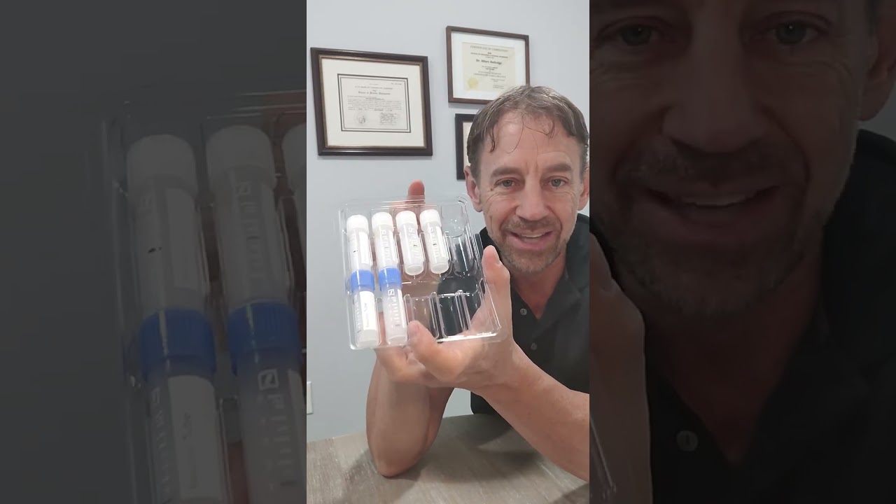 Wilmington Functional Medicine Saliva Test Kit Instructions (Genova Adrenocortex Test)