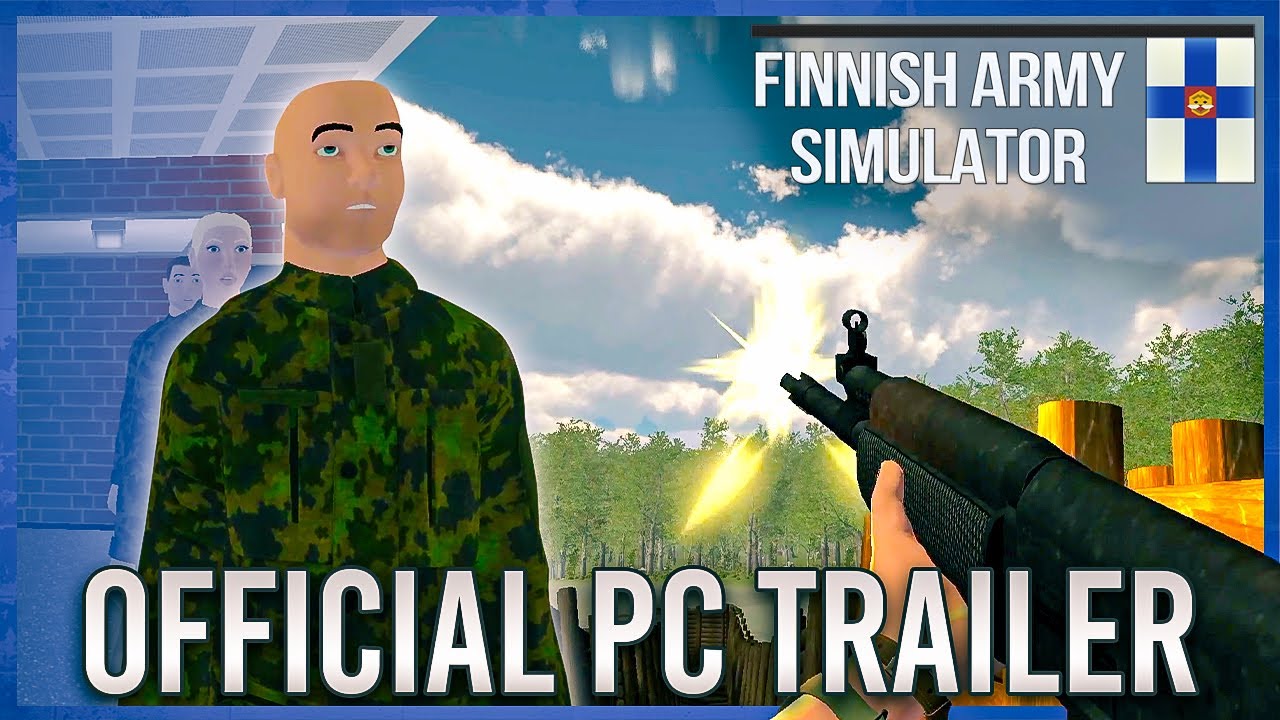 Finnish Army Simulator - Official PC Trailer (2022)