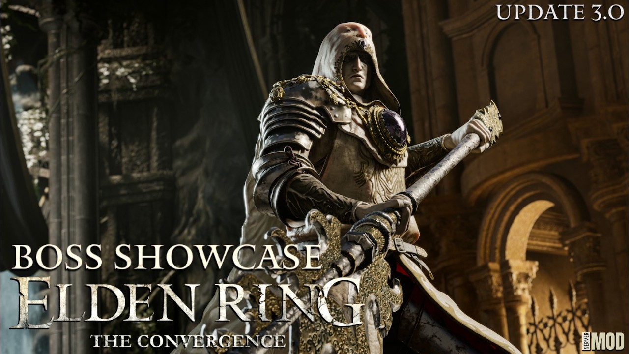 Elden Ring Convergence Mod 3.0 - Idris, Godskin Deceiver Boss Fight Showcase + Location