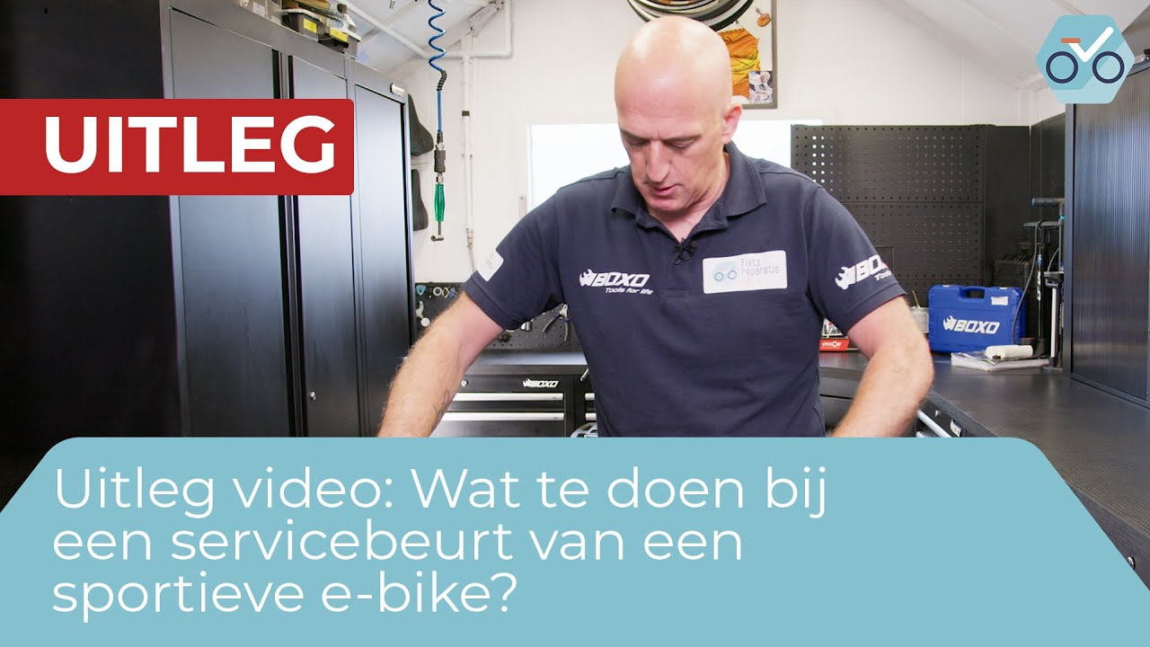 Uitleg video: Wat te doen bij een servicebeurt van een sportieve elektrische fiets? *235