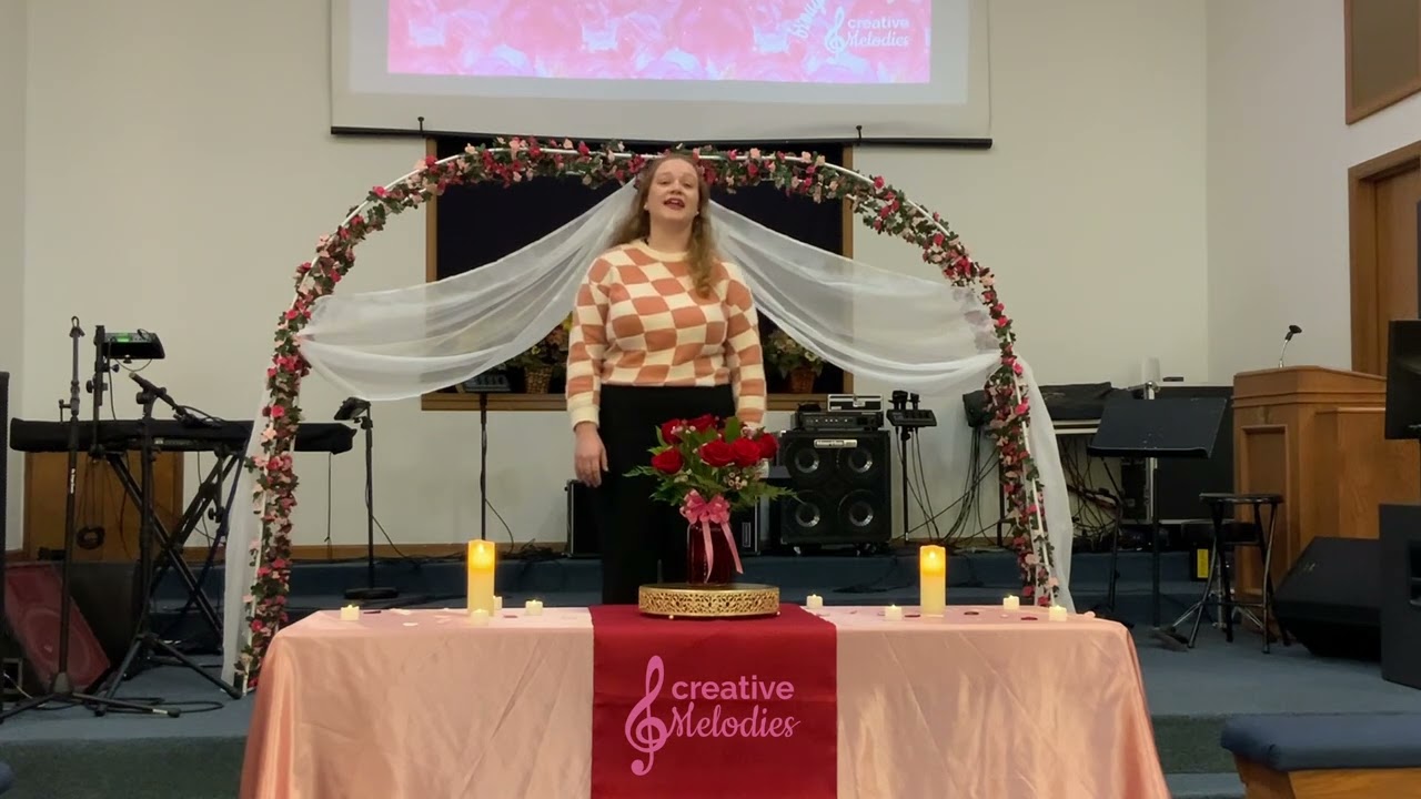 Miss Colleen sings “She Used to Be Mine” at Creative Melodies’ Recital