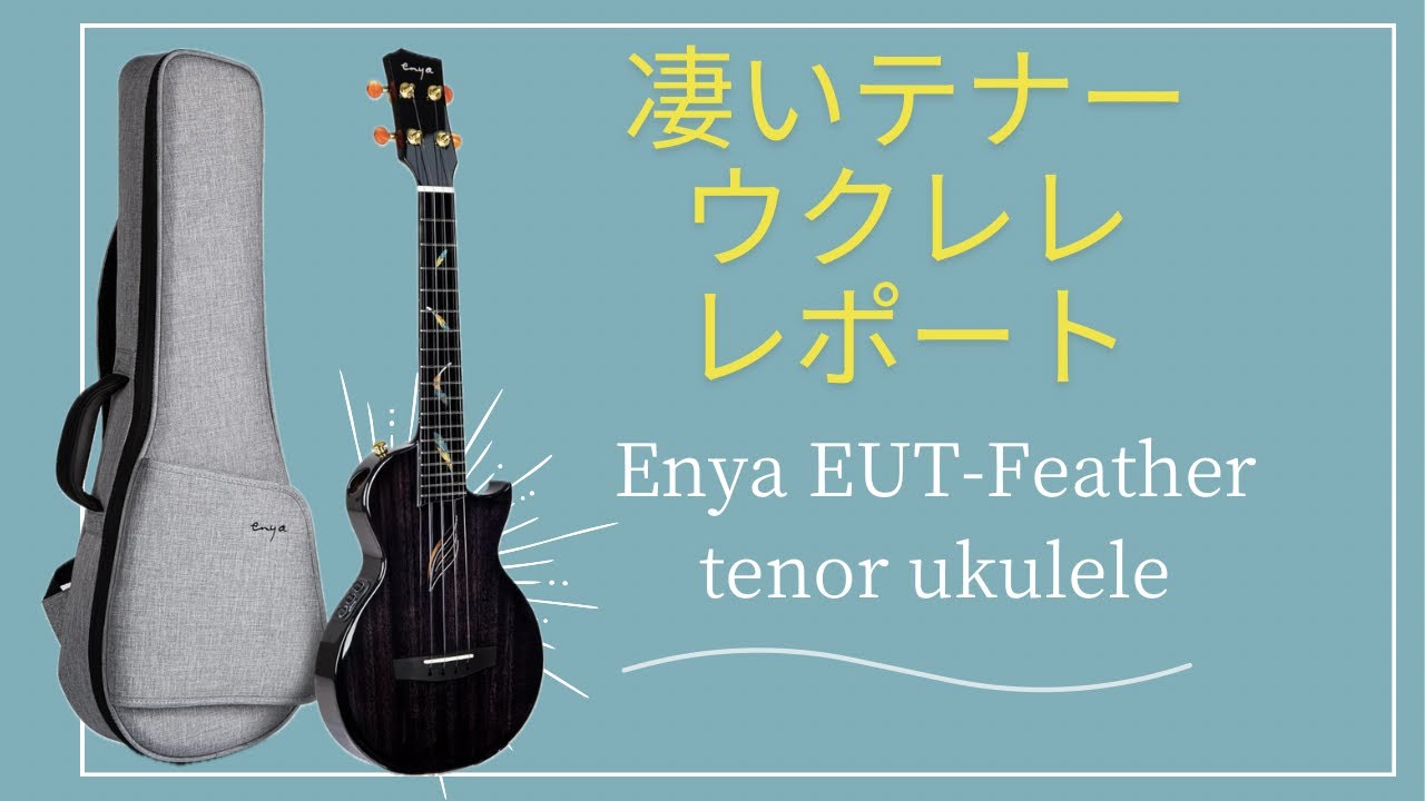 テナーウクレレ　Enya EUT-Featherのレポート