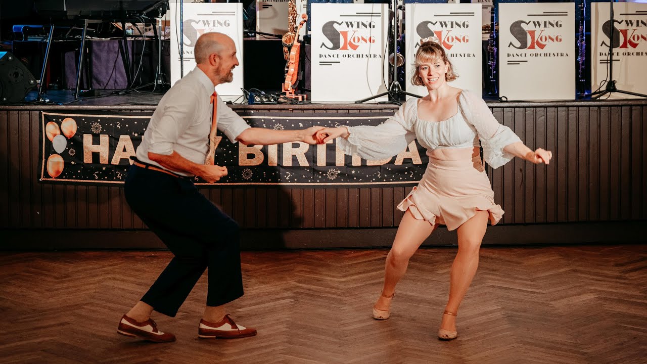 Maren Merian & Kevin St. Laurent - Lindy Hop @ Some Like It Hot's 25th Birthday Party