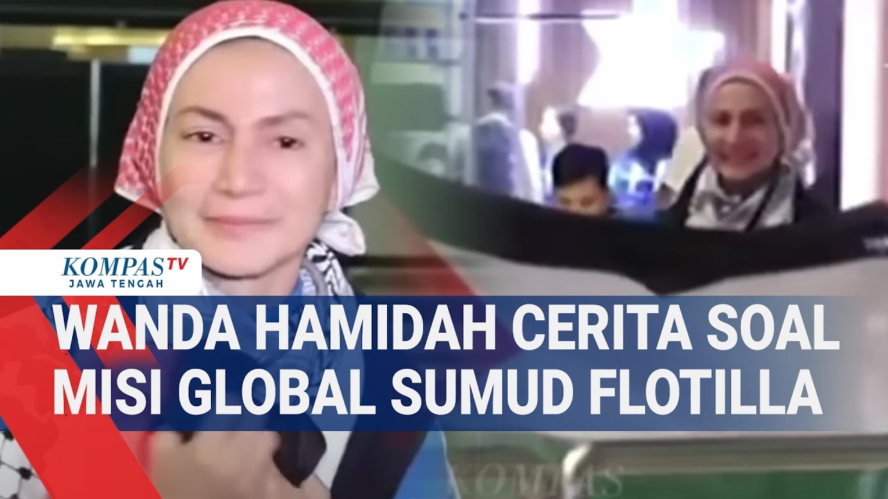 Wanda Hamidah Cerita soal Misi Global Sumud Flotilla ke Gaza 