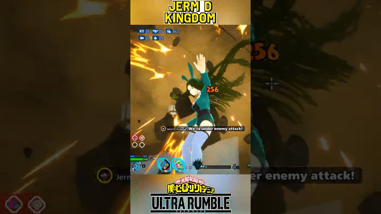 When you get tickled to death 😆 | My Hero Ultra Rumble