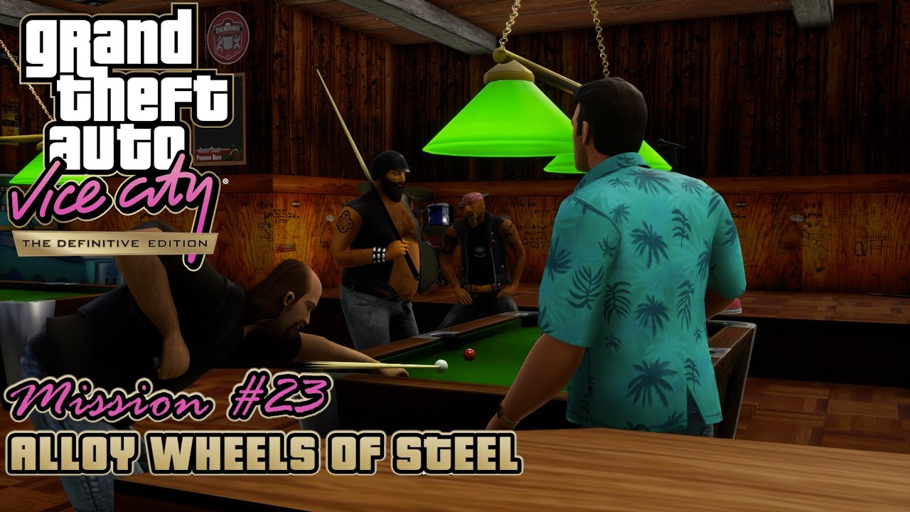GTA Vice City: Definitive Edition - Mission #23 - Alloy Wheels of Steel (PC)