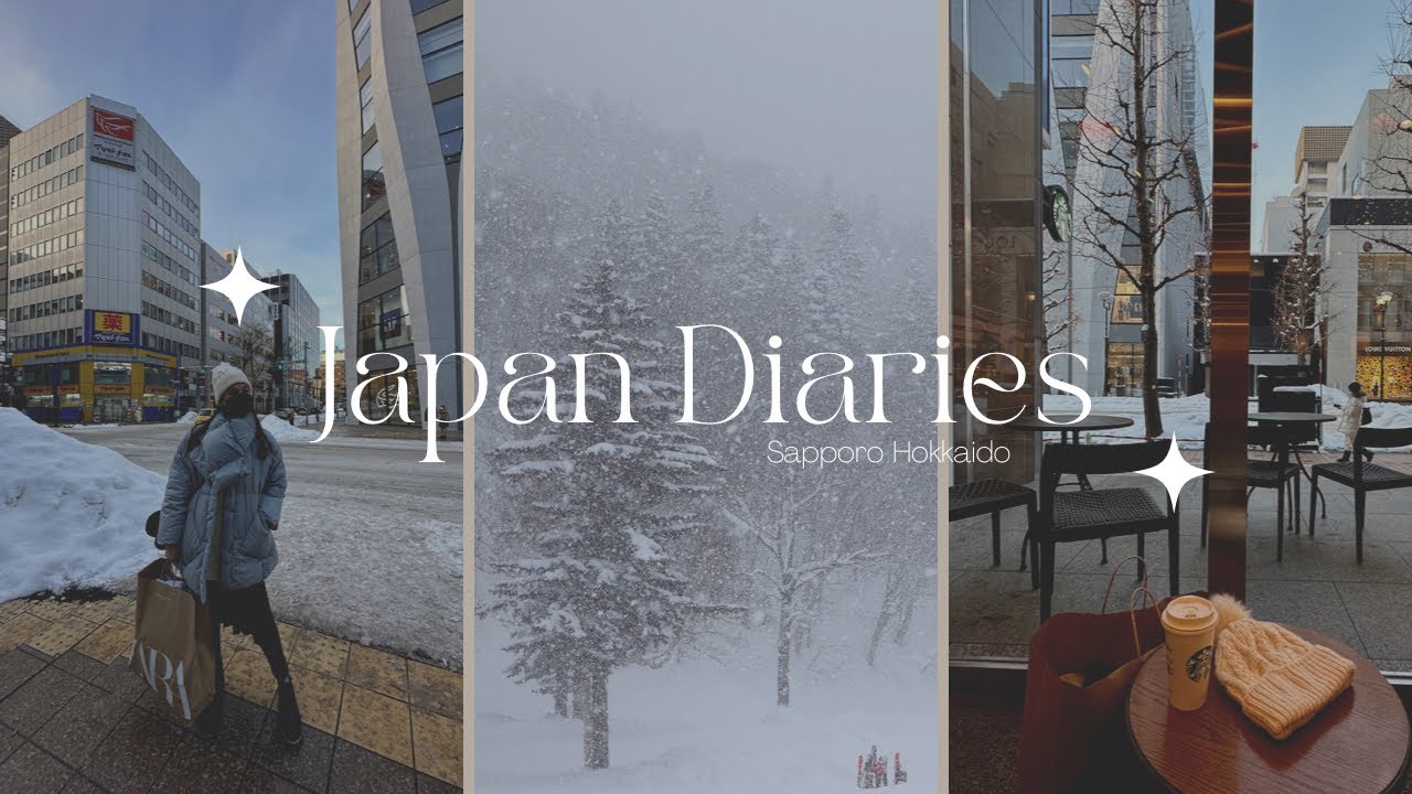 Winter Wonderland Sapporo🇯🇵 Ski Resort 🎿Café☕️ Yakiniku🥩 Travel Japan ❄️Winter in Hokkaido