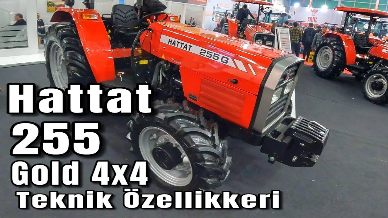 Hattat 255G 4x4 Teknik Özellikleri. Klasik Tasarım Kolay Kullanım