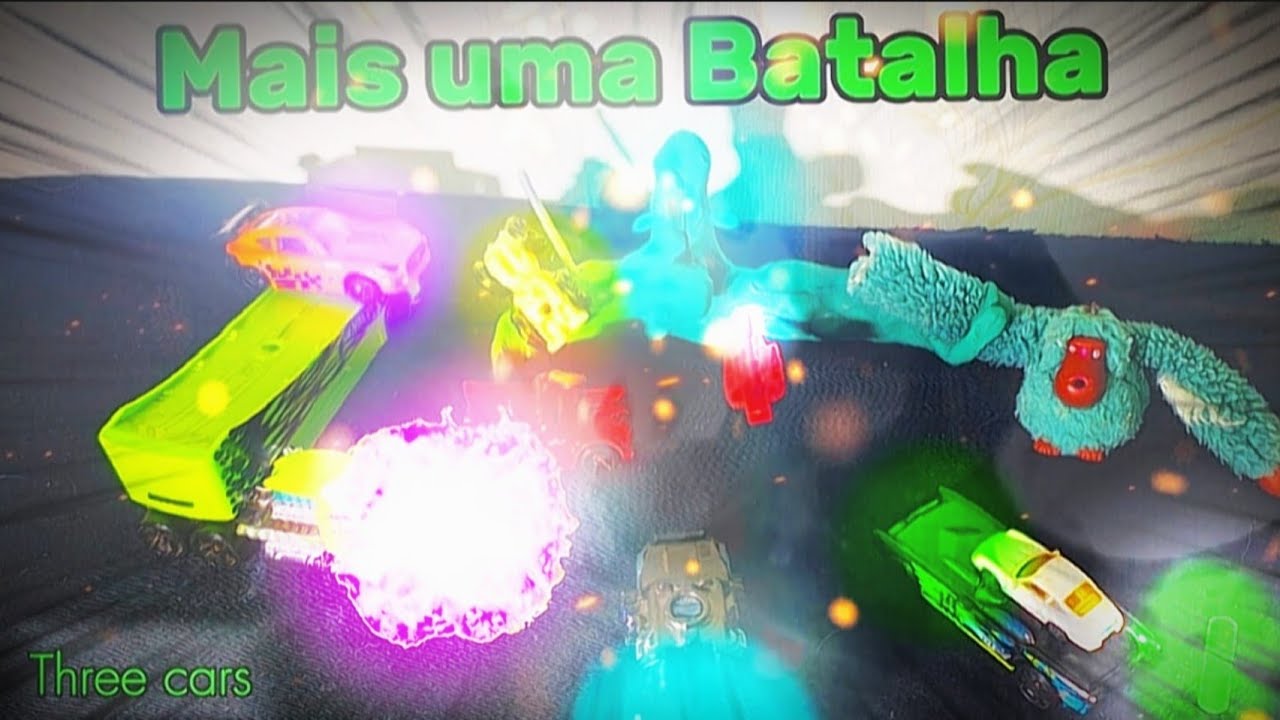Three Cars | Mais Uma Batalha. Animation (Stop Motion)