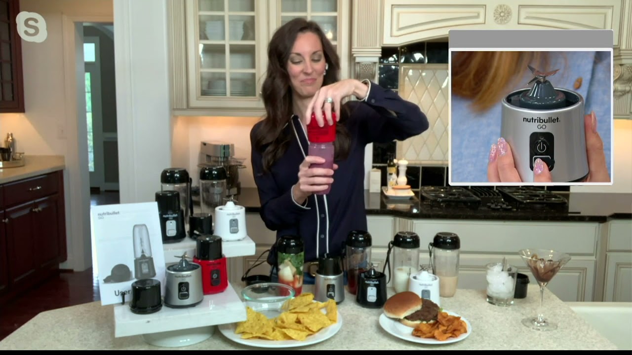Nutribullet Go Compact 13-oz Rechargeable Portable Blender on QVC