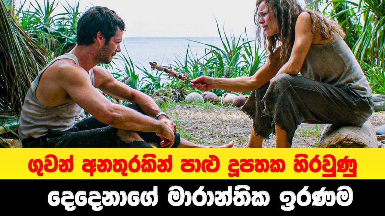 ගුවන් අනතුරකින් පාළු දූපතක හිරවුණු දෙදෙනාගේ මාරාන්තික ඉරණම | Sinhala Movie Review