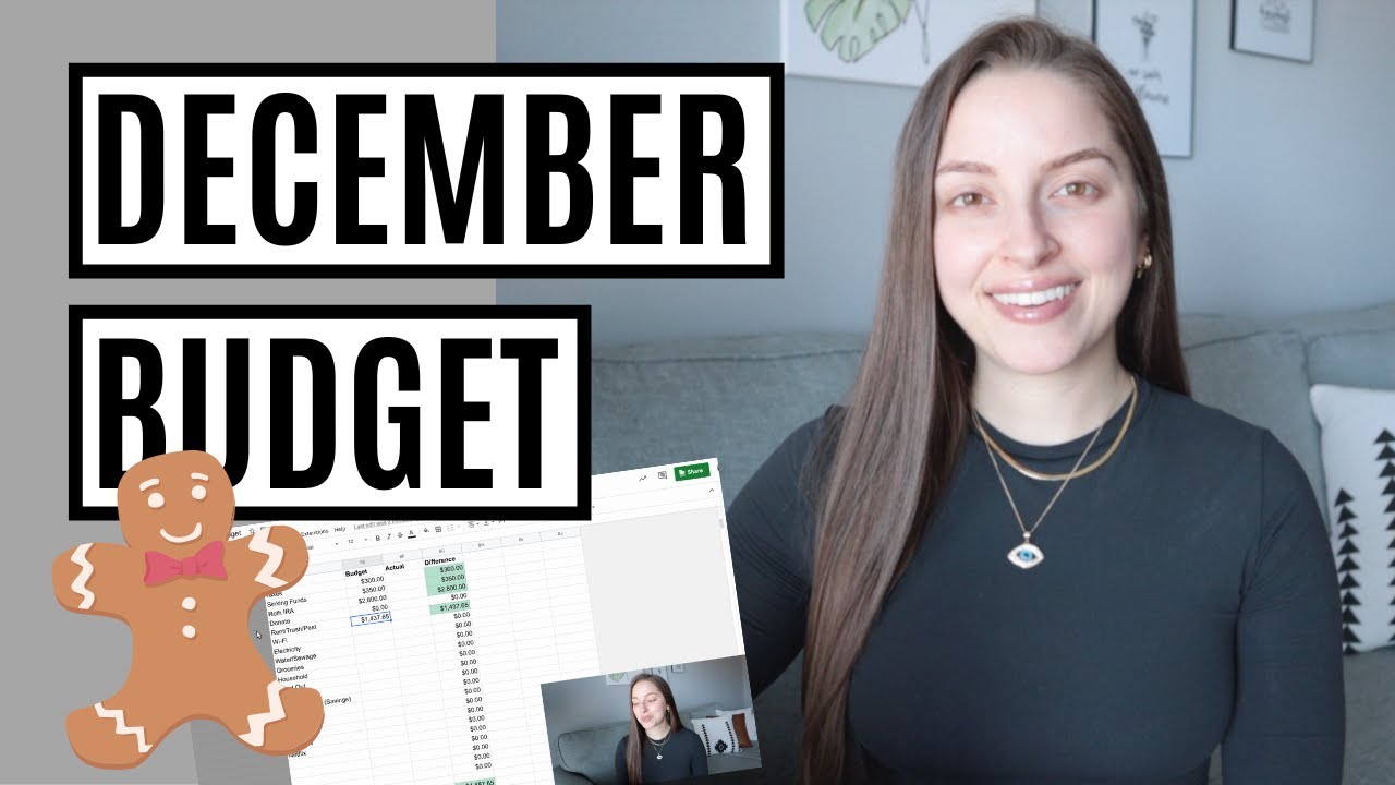 December 2022 Budget + Money Goals