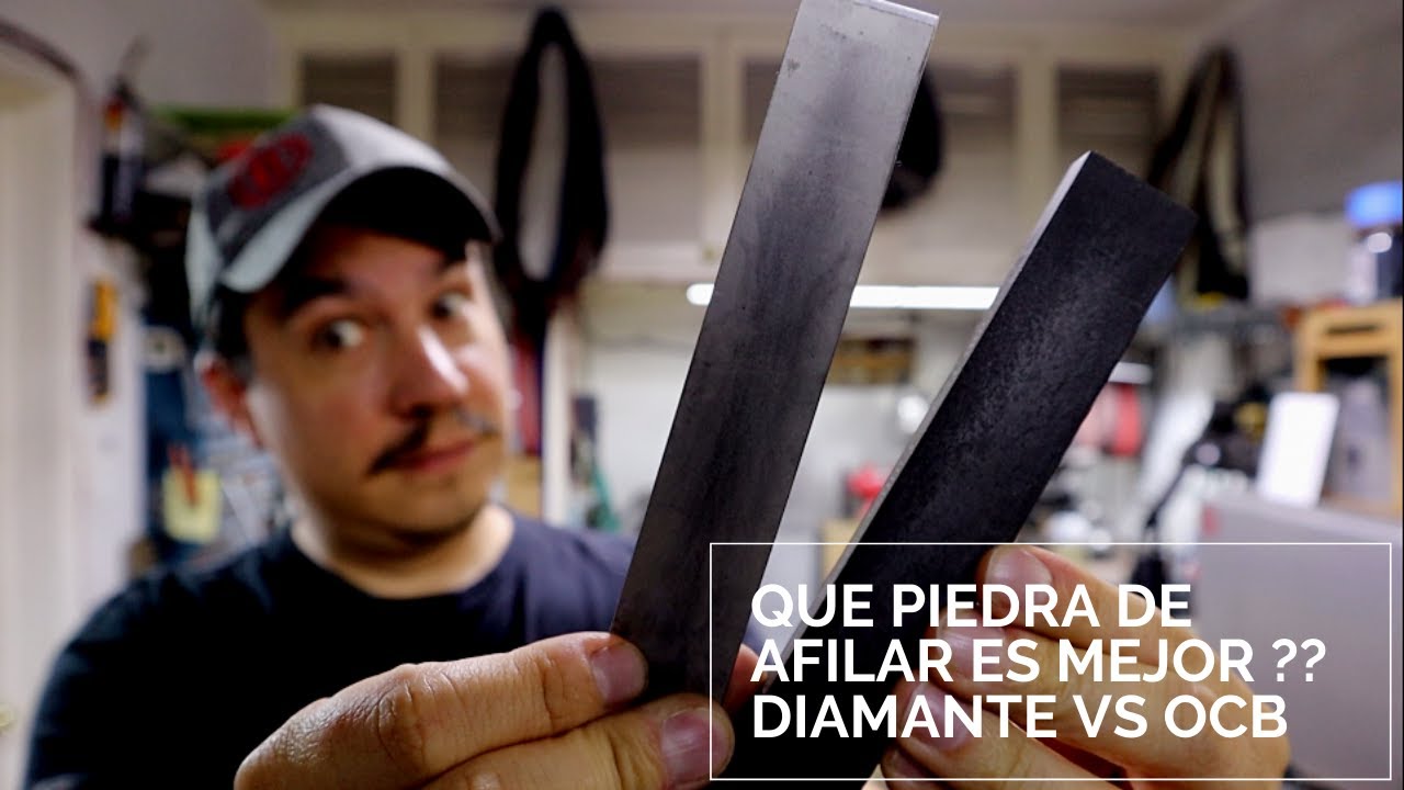 Que piedra de afilar es mejor??  Diamante vs OCB venev