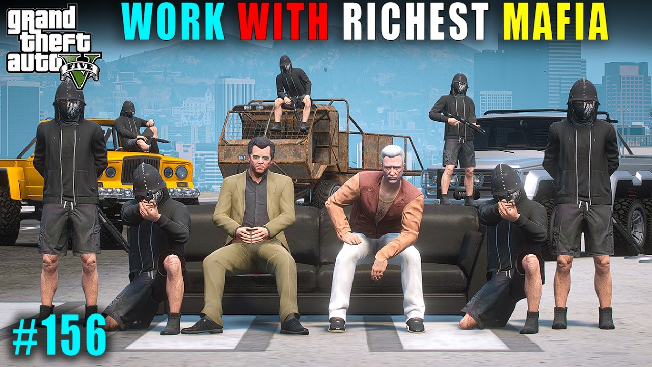 МАЙКЛ РАБОТАЕТ С САМОЙ БОГАТОЙ МАФИЕЙ | ГЕЙМПЛЕЙ GTA 5 #156