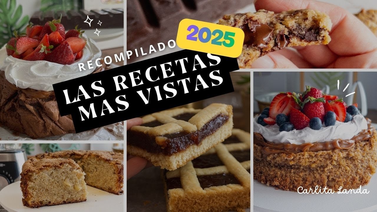 Estas son las 7 recetas dulces más virales de 2025 (fáciles y rendidoras)