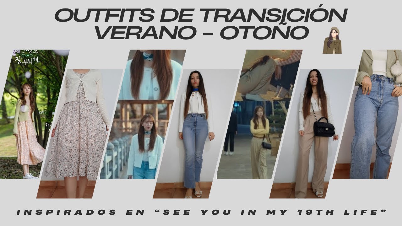 OUTFITS DE TRANSICIÓN VERANO-OTOÑO 🍂 INSPIRADOS EN KDRAMA 