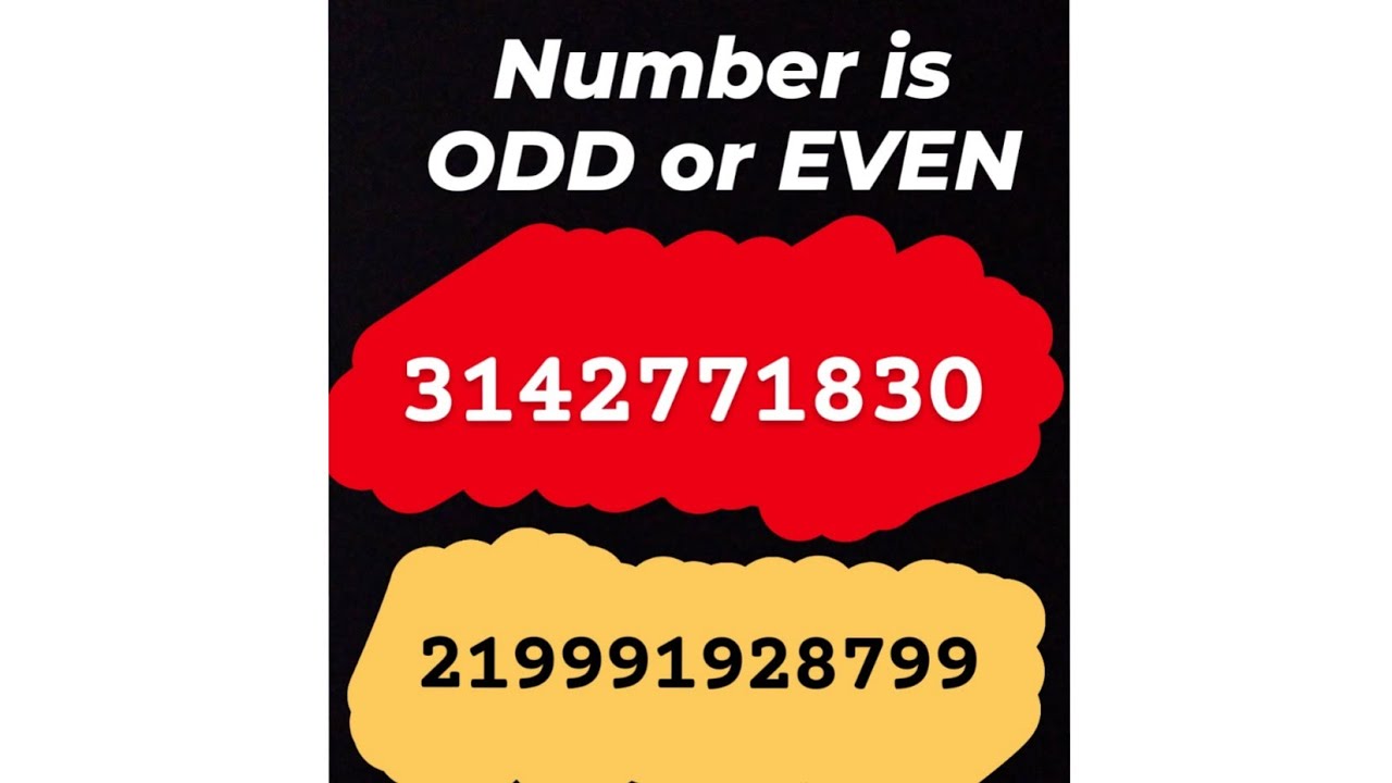 How to Identify Any Number is Odd or Even #Math #Maths #Shorts #Mathematics