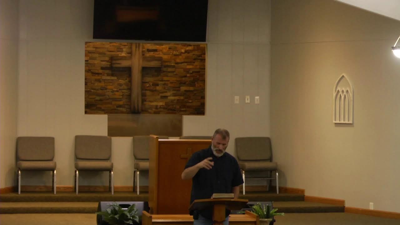 Wed night Service.