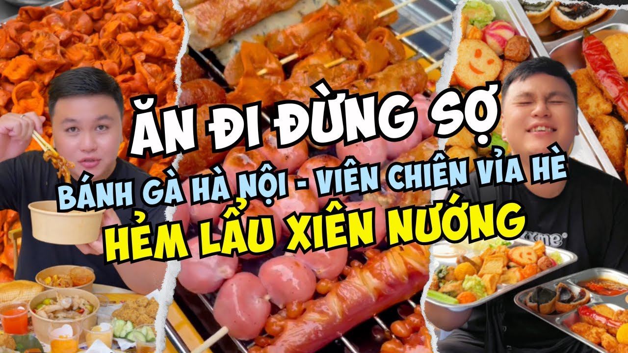 TRUNG BÌNH RỦ NHAU ĐI ĂN VẶT NHƯNG MỘT HỒI NO CĂNG BỤNG | Hét My Discovery