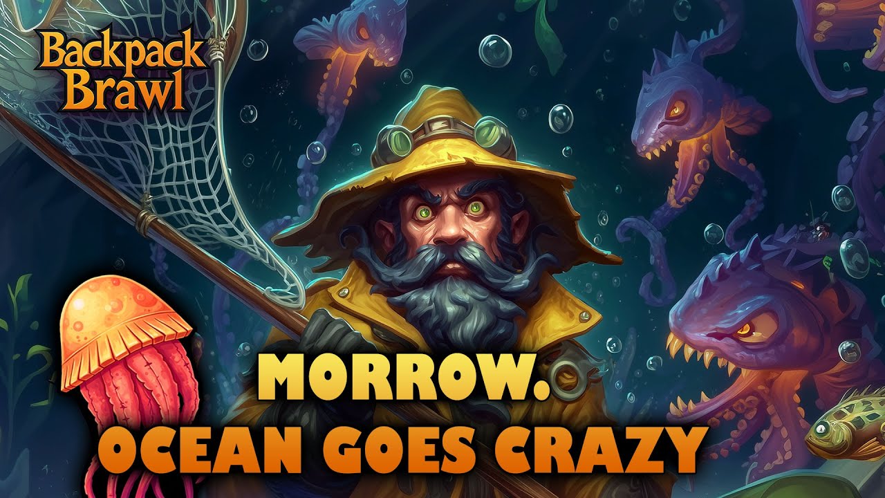 MORROW FISHERMAN BUILD DOMINATES - Abyssal Ocean Strategy! | Backpack Brawl