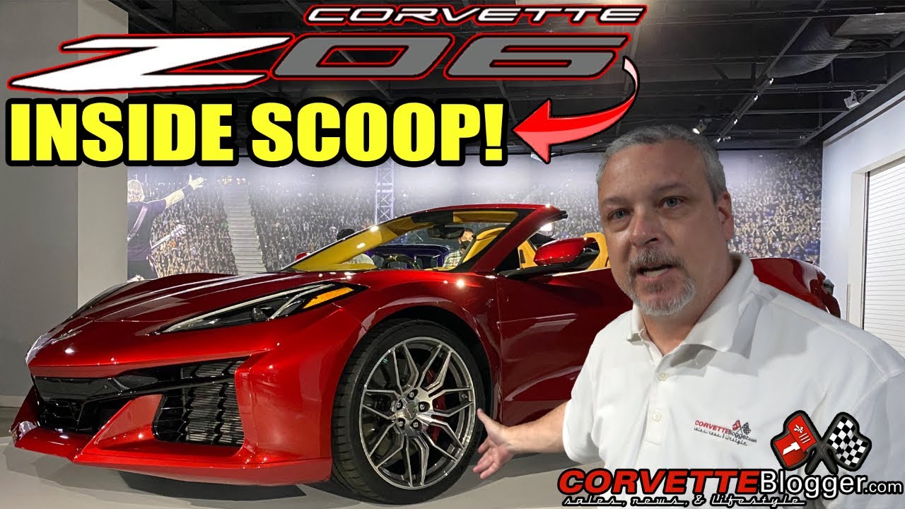 Corvette Blogger's 2023 C8 Z06 INSIDE SCOOP & his 1st IMPRESSIONS!